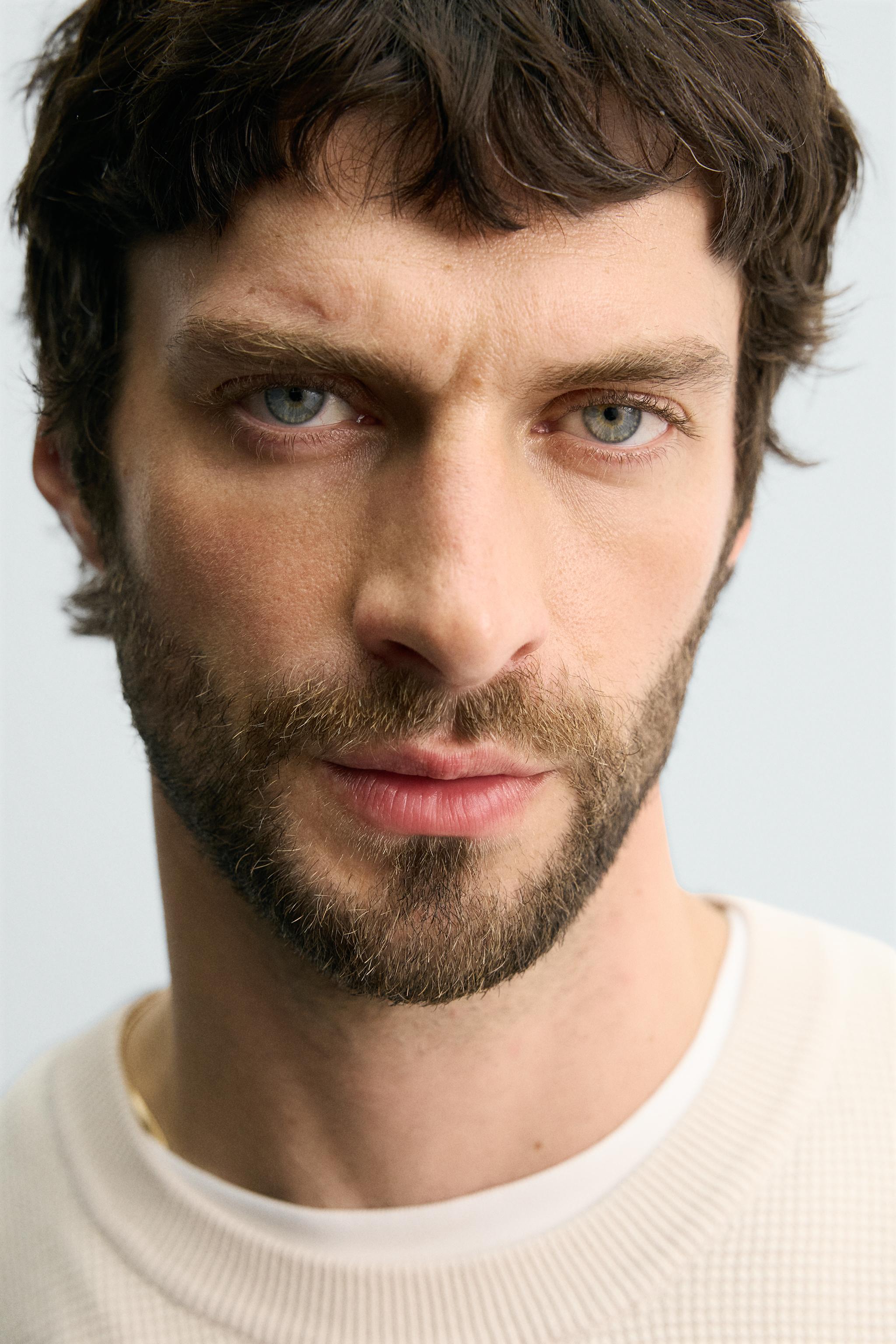 REGULAR FIT WAFFLE JUMPER